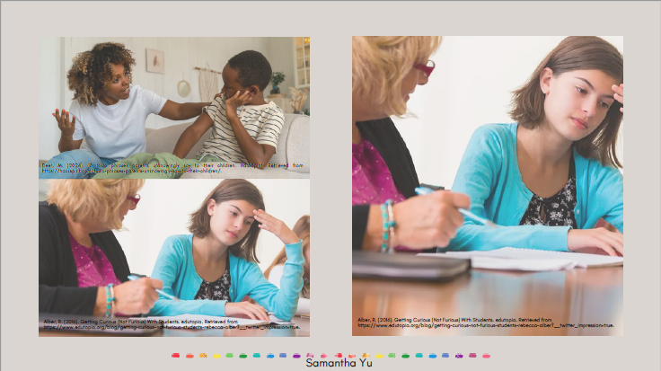 title slide with images of young people and adults