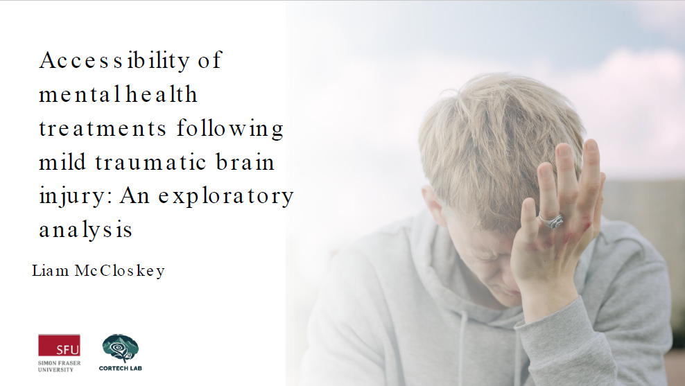 McCloskey title slide with photo of person experiencing distress